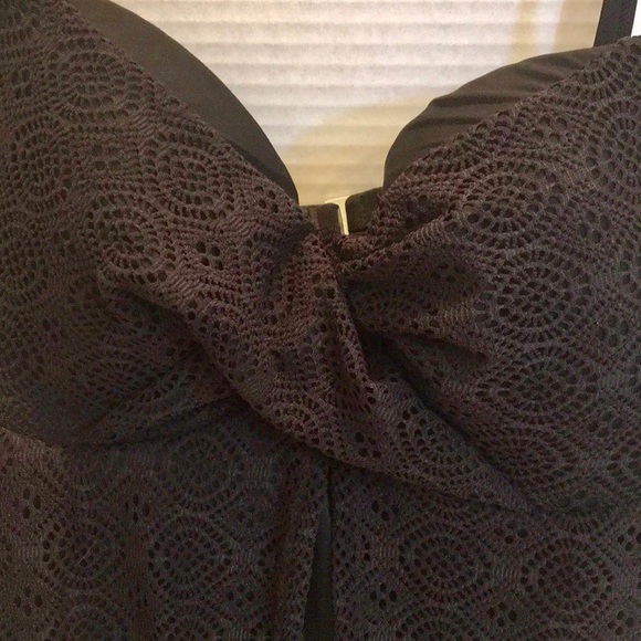 SWIMSUITS 4 ALL NEW TAG SLeek  BLACK ADJUSTABLE 12 - Picture 4 of 8